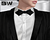 Black White Strip Suit T