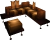 SG Brown Sofa