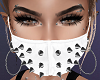 SPIKED MASK WHITE