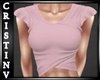 !CR! Pink Crop top