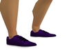 Purple tennis shoe F