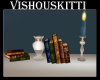 [VK] Winter Books/Candle