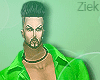 Z l- Green Sexy Shirt