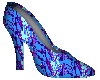 blue shoe