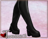 Black Xmas Boots