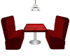 Red Diner Booth