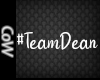 Team Dean Headsign