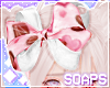 +Doll Bow Pink