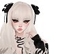 V* Gothic Bows Black