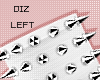 !!D Ankle Spike Grey L