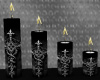 Vamp/Goth Cross Candles1