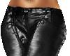 DF^Black Leather Pants