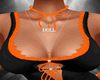 "Doll" Necklace [ORANGE]