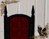 Elegant Black/red Throne