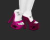 Pink shoes