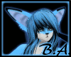 [BA] Blue Fox Ears