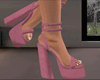 EQ QUEEN PINK HEELS
