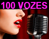 100 Voz Vozes Voice Fem