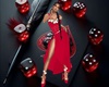 shoe divine ne rose red