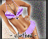 clothes - purple bikini