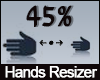 45% Hands Scaler