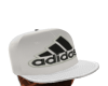 Cap Adds White M*M
