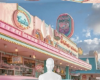 1950 town background