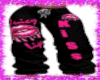 H! Lips  Black pants
