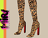 Leopard High Boots