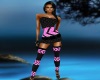 @Ace@Pink Zebra Dress