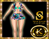 Flowers skirt Outfit