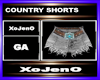 COUNTRY SHORTS
