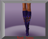 Violet Butterfly Boots
