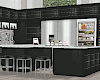 Modern Black Kitchen