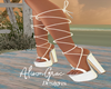 Caryn White Sandals
