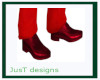 JT Red Dress Shoes 2