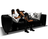 Black Hand Lovers Couch