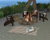 Beach Chairs / Bonfire