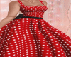Vestido Retro vermelho