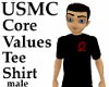 USMC Core Values shirt