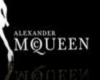 McQueen white black gold