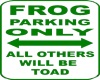 Toad Parking