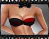 (LN)Bikini REd Black MED