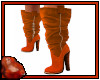 *C CowGirl Boots Orange