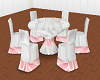 wedding table and chairs