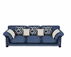 Blue & Cream Couch