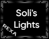 Soli's custom lights