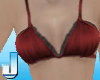 Frill Bikini - RedBlack