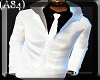 [8A4] jacket-tie white