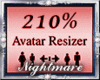 L- AVATAR SCALER 210%M/F